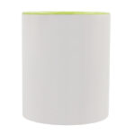 Kubek z powłoką sublimacyjną Gaeta 330 ml, jasnozielony - obrazek 5