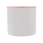 Kubek z powłoką sublimacyjną Ars 400 ml, czerwony - obrazek 5