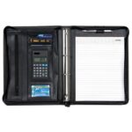 Teczka konferencyjna na zamek Vicenza, czarny