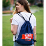 Plecak RPET Cordpack, granatowy - obrazek 4