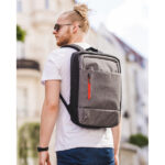 Plecak na laptop Taranto, szary - obrazek 5