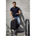 Plecak na laptop City Trybe, czarny - obrazek 11