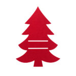 Filcowe kieszonki na sztućce Tweegy, czerwony - obrazek 3