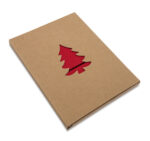 Filcowe kieszonki na sztućce Tweegy, czerwony - obrazek 4