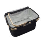 Kosz termiczny na zakupy Woody, czarny - obrazek 5