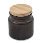 Świeca zapachowa w szkle Lemora, grafitowy - obrazek 2