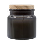 Świeca zapachowa w szkle Lemora, grafitowy - obrazek 3