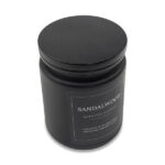 Świeca zapachowa Sandalwood, czarny - obrazek 3