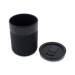 Kubek ceramiczny Caldo 370 ml, czarny - obrazek 6