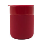 Kubek ceramiczny Caldo 370 ml, czerwony