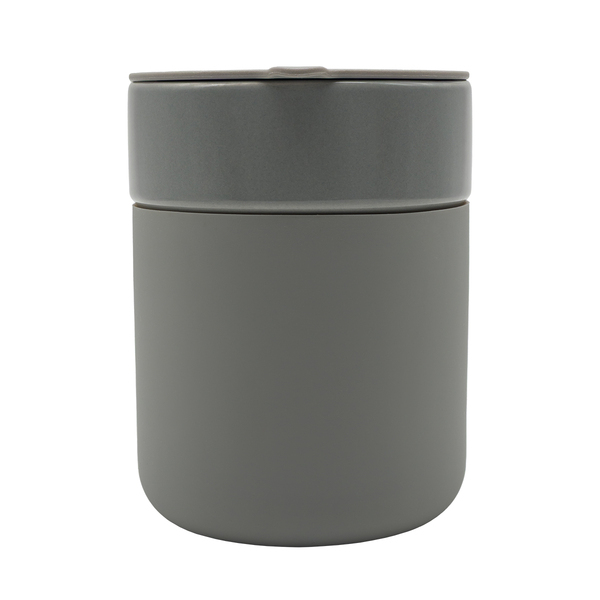 R85322_21_d Kubek ceramiczny Caldo 370 ml, szary - obrazek 1