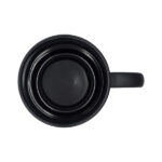 Kubek ceramiczny Velluto 350 ml, czarny - obrazek 5