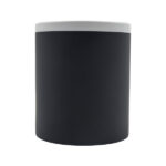 Kubek ceramiczny Velutti 350 ml, czarny