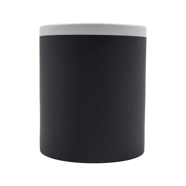 R85326_02_b Kubek ceramiczny Velutti 350 ml, czarny - obrazek 1