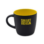 Kubek ceramiczny Esla 345 ml, żółty