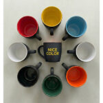 Kubek ceramiczny Esla 345 ml, niebieski - obrazek 5